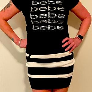 Small Bebe ensemble. Can be worn separately.